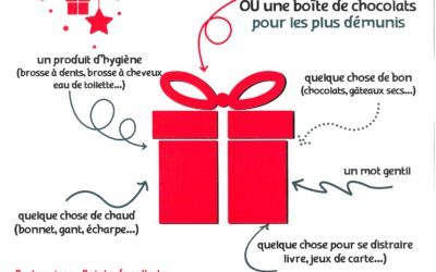 Opération solidaire : boîtes de Noël 2024